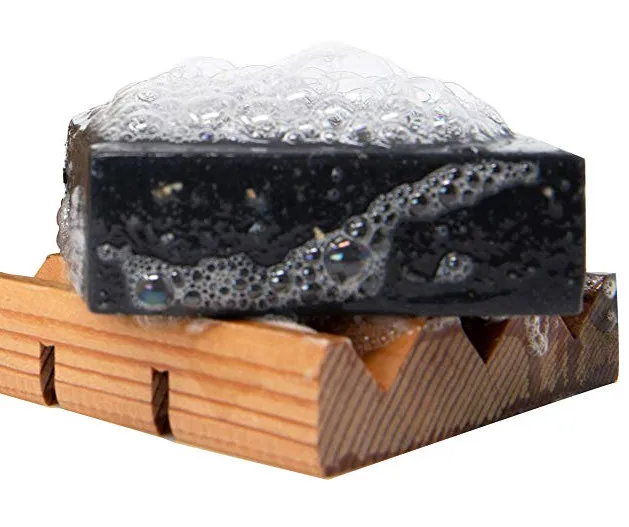 手工天然松焦油,雪松柑橘, 湾朗姆酒三个区别香水和固体方形清洁胡子