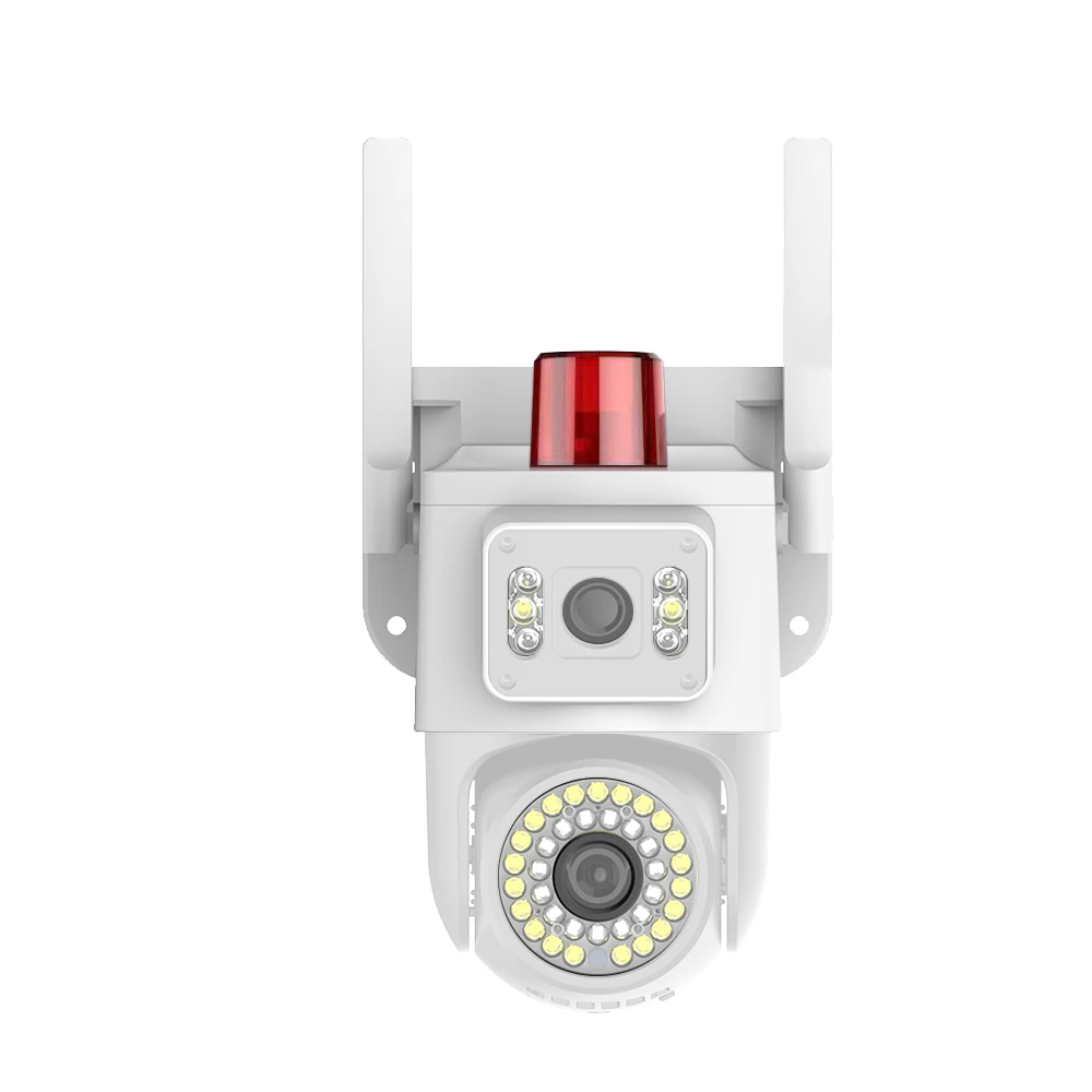 

New Yoosee WIFI Wireless Outdoor Waterproof Alarm Light Camera Dual 2MP HD Network CCTV PTZ Camera