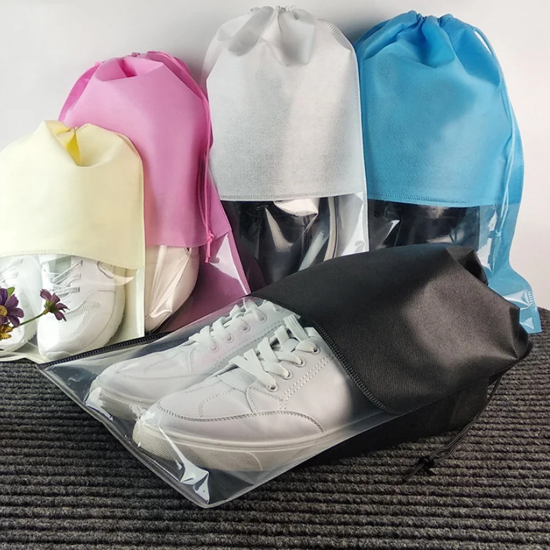 

Wholesale drawstring bag non-woven bag drawstring shoes dust bag panties socks packing bag storage bag