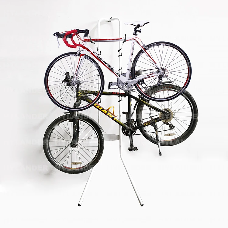 indoor double bike rack