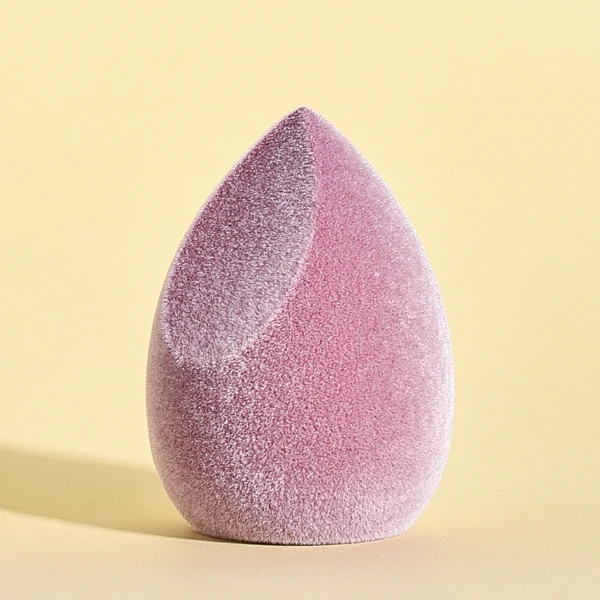 

custom makeup sponge microfibre organic makeup sponge wedge, Red