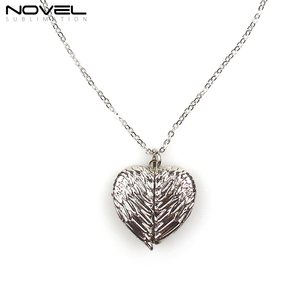 

Customized Zinc Alloy Jewelry Blank Sublimation Necklace, Sliver