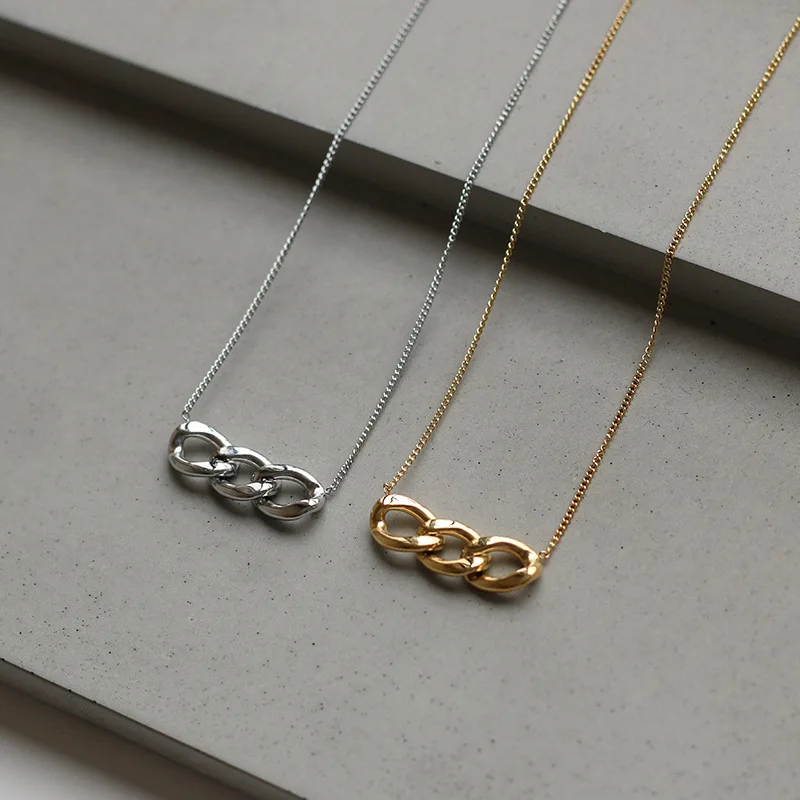 

2022 New Arrival 316L Stainless Steel Geometric Necklace Stainless Steel Cuban Link Chain Pendant Necklace For Women Jewelry