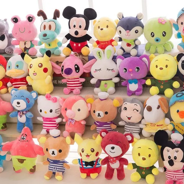 crane game plush toys