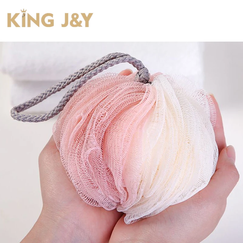 Eco Friendly Pink Bath Sponge Loofah For Shower For Girl,With Logo