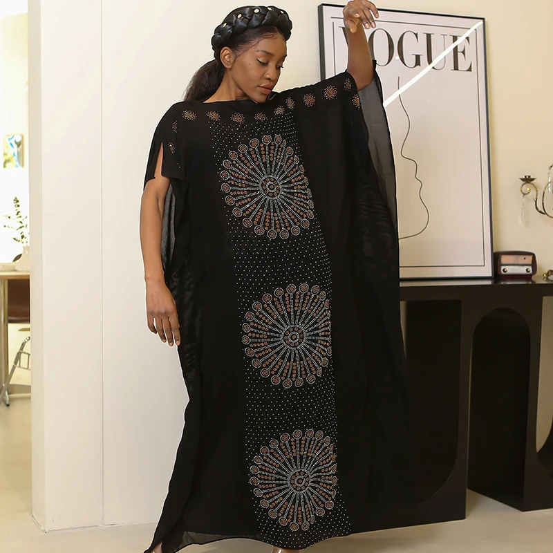 2022 Fashion Dress Woneon Signl Africanhome Decorress Robe African Women Muslimbar Decoraya Adults Abaya Middle East Turban