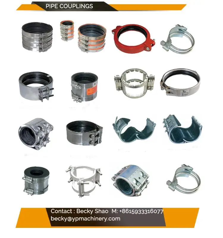 Galvanized Quick Locking Pipe Clamp For Pneumatic Conveying System