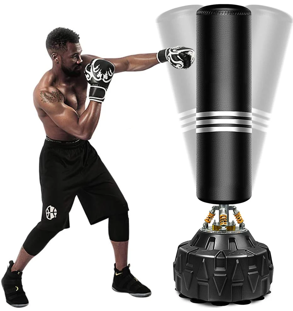 

Customized Logo PU Leather Boxing Sand Bag Saco De Boxeo Man Punching Bags