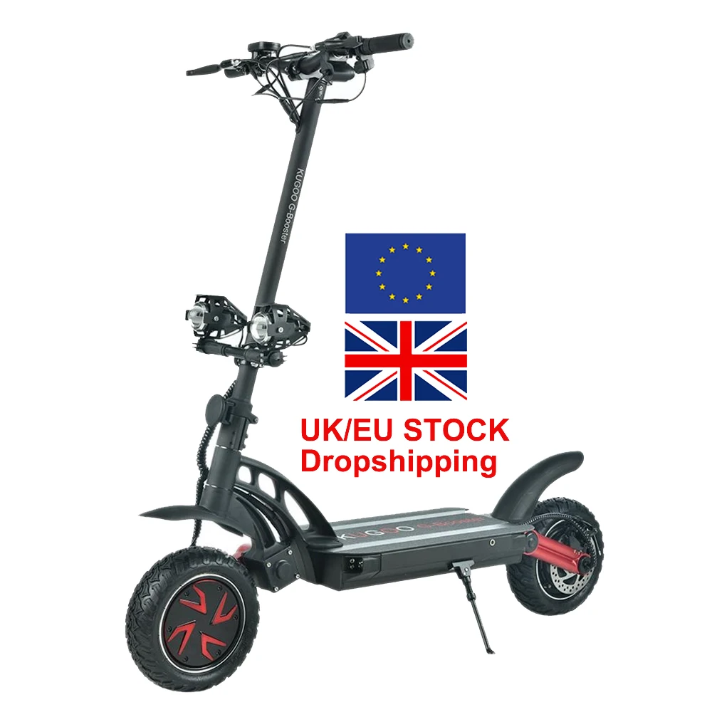 

EU UK Warehouse Kugoo G Booster Off-road 2000W Dual Motor With Disc Mechanical Brake kick electric scooters electrico