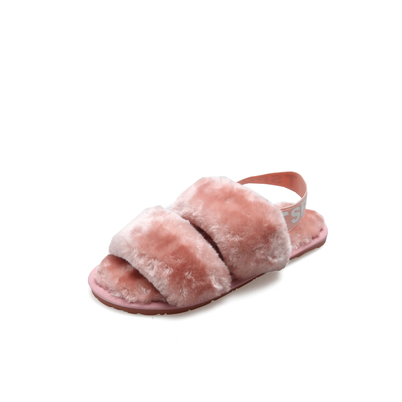 

Winter Fur Sandals Girls House For Ladies Slides Shoes Winter Faux Fur Slippers for Women, As picture