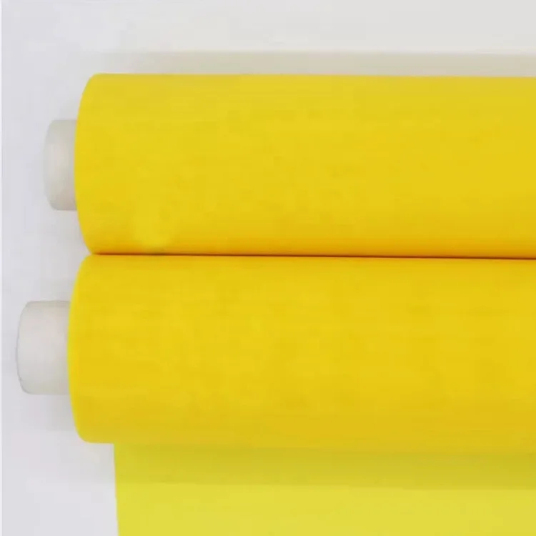 
yellow polyester screen mesh for screen printing 