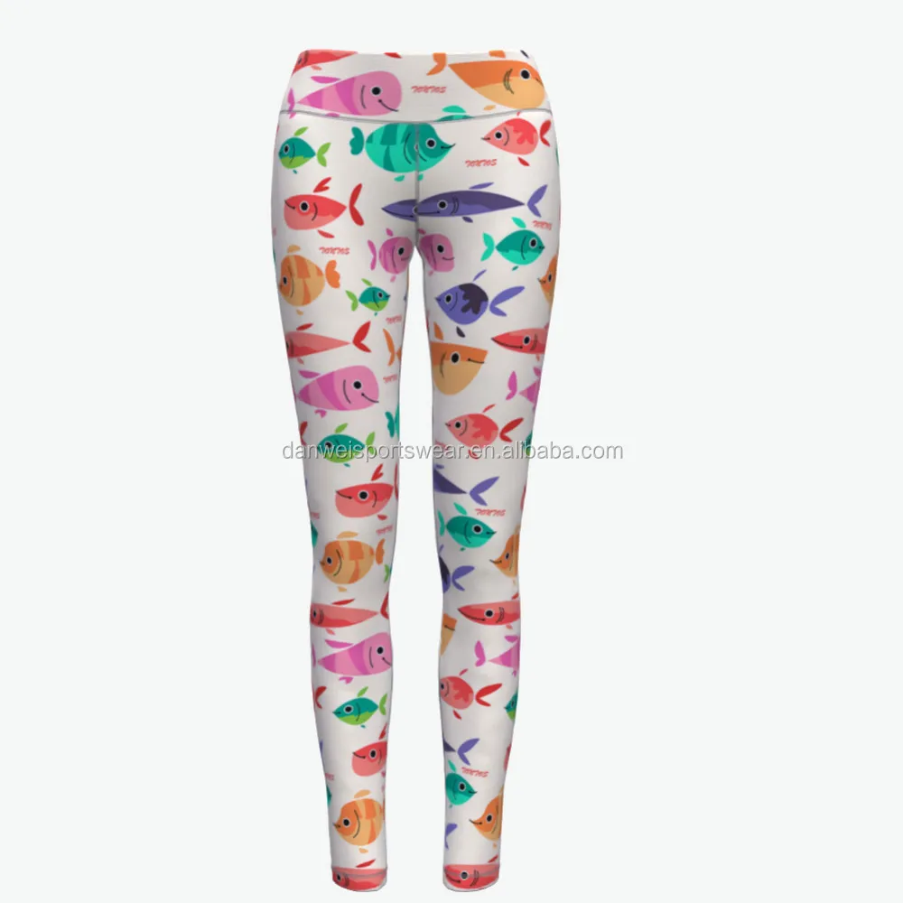 

OEM printing design oversize custom outdoor sports leggings women gym tights