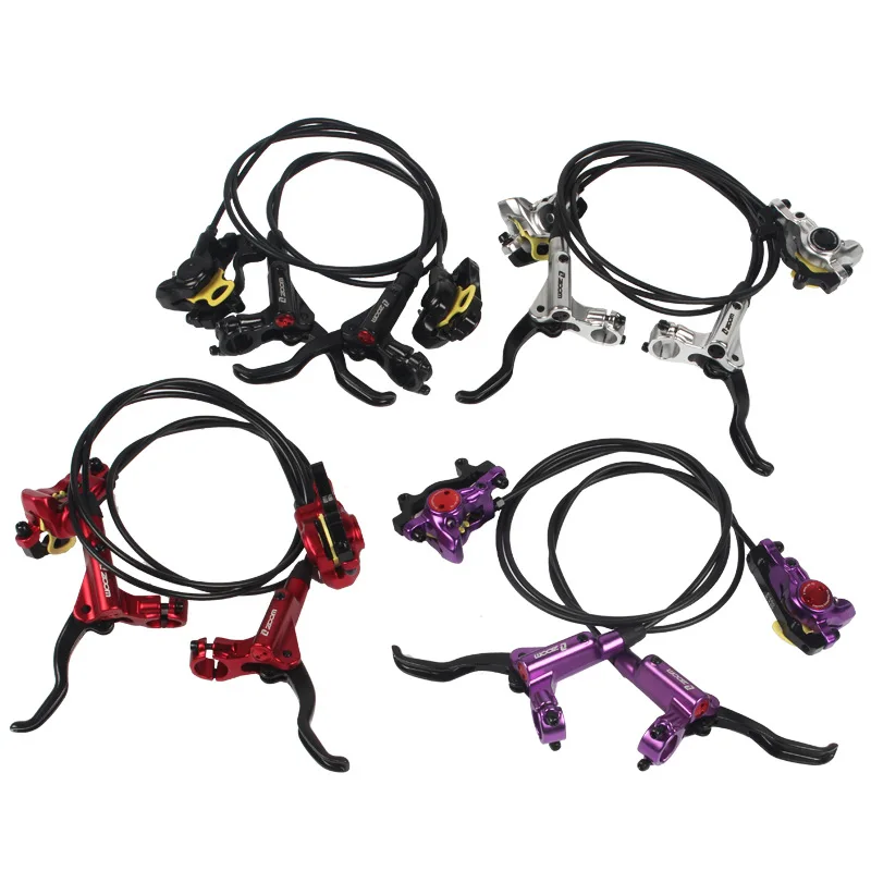 

ZOOM Bicycle Oil Hydraulic Disc Brake MTB Bicycle Disc Brake Kits 750/ 1350mm Bicycle Brake Caliper Clamp