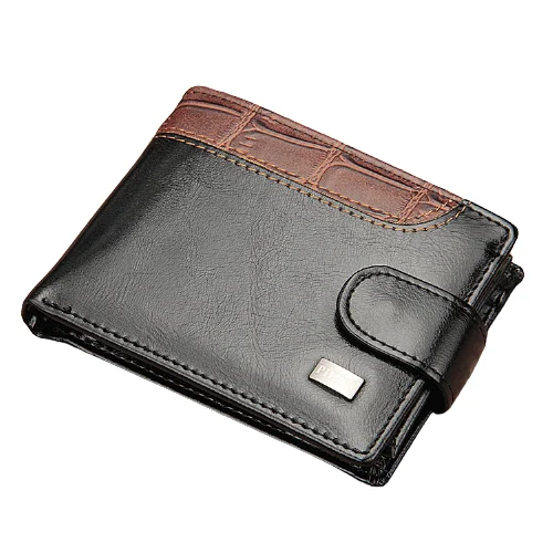 

Best selling 2021 baellerry famous brand card holder wallet men's pu leather card holder money clips