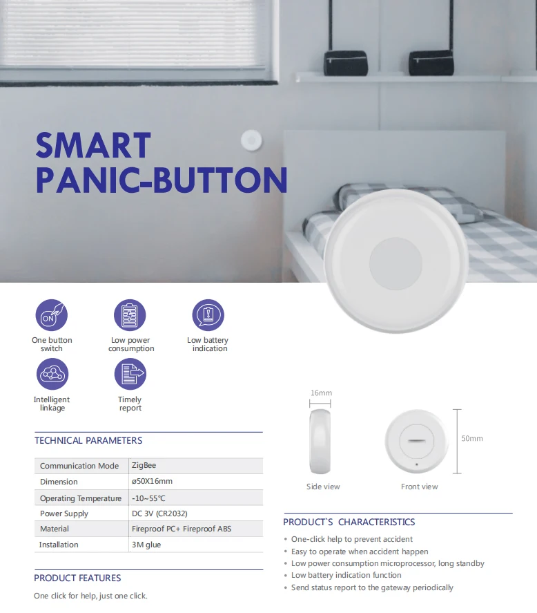 2020 hot smart home products Wireless PIR motion detector - ANKUX.COM