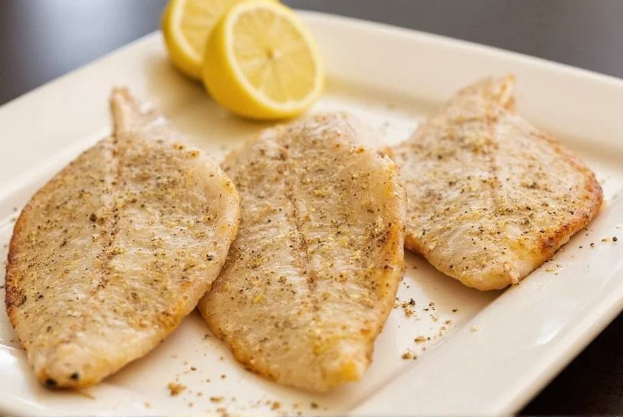 Various seasoning blends arranged around fresh tilapia fillets