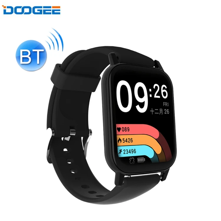 

Wholesale Price DOOGEE CS2 Smart Watch1.69 inch HD Touch Screen Smart Watch Bracelets Supports 24 Sports Modes reloj inteligente