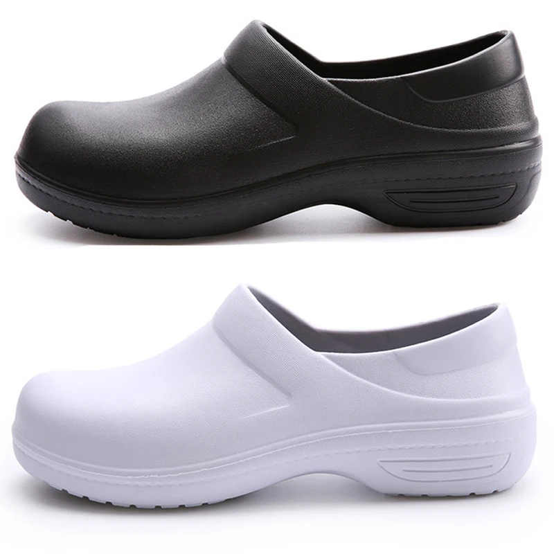 

Factory Wholesale Unisex Food Industry Waterproof Anti Slip Oil Resistance EVA Chef Shoes Waterproof Hotel Chef Shoes