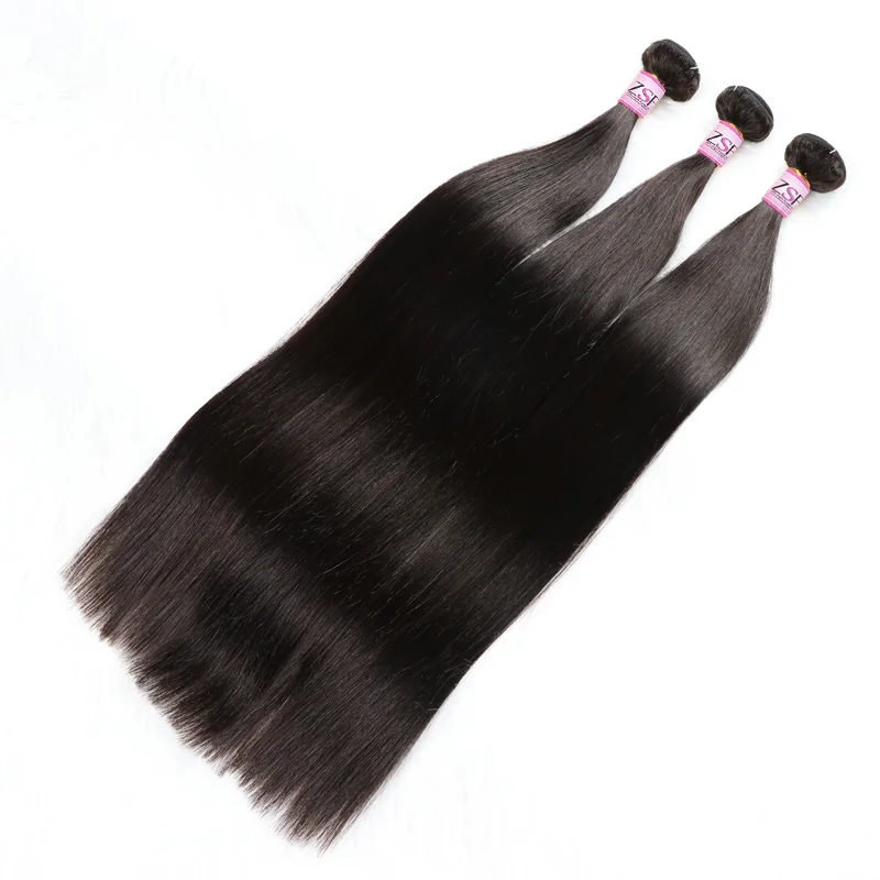 12A Grade Virgin Vietnamese Straight Hair Bundles 100% Unprocessed Human Hair Weave Natural Black Double Weft Hair Extensions