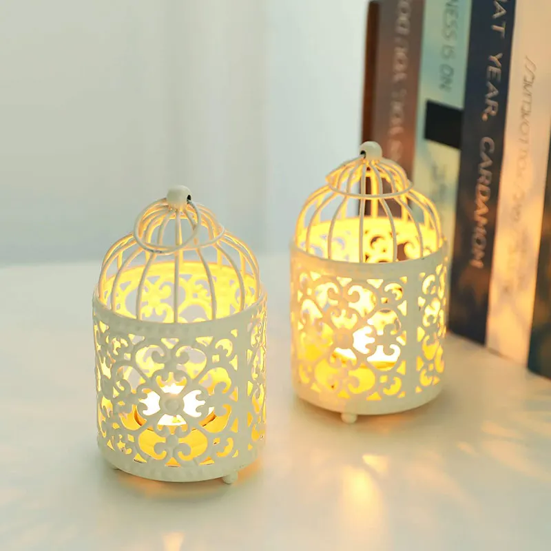 

Free Shipping 2 Pack Metal Candle Lantern Decorative Antique Hanging Outdoor Hallway Garden Light for Wedding Party