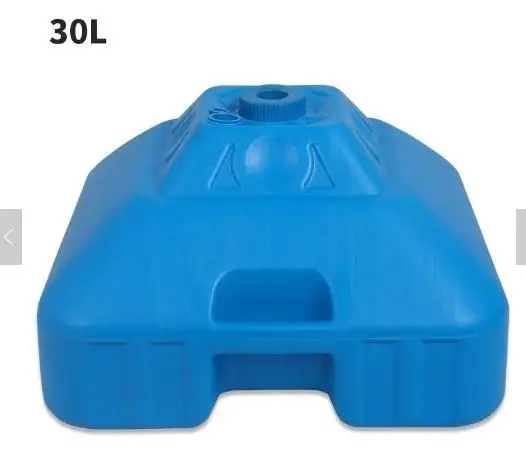 

Ovida Umbrella Base Base 30L Color Matched Plastic Water Filled Offset Umbrella Base, Customized color