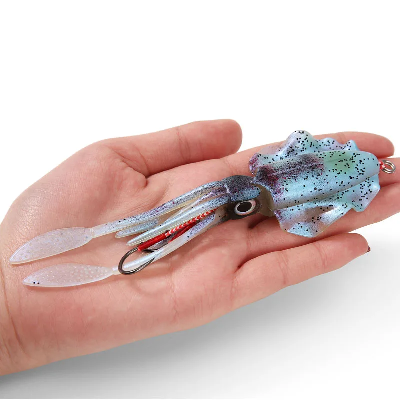 

Peche Leurre 15cm/60g Shrimp Lure Saltwater Carp Fishing wobbler bait squid jigs Floating Trolling Lures Swimbait kunstass, 6 colors