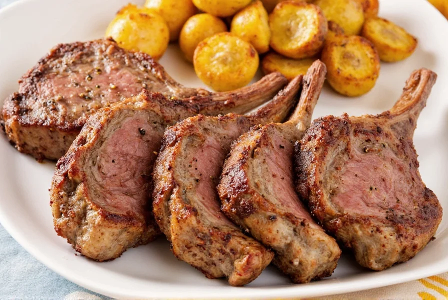 Za’atar Seasoned Lamb Chops