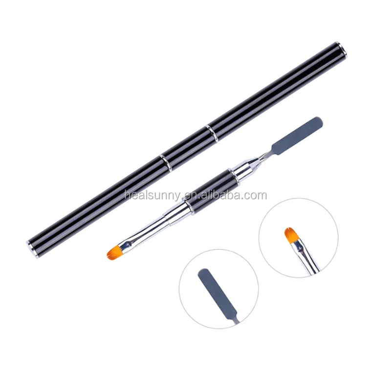 

Nail Printing Pen Double-head Multifunctional Nail Brush profession nail art tool, Black