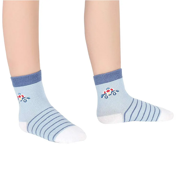 

New Children Socks Popular Style Blue Cute Socks Cotton Baby Boy Socks, Custom color