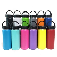 

Stainless Steel Water Bottle Hydro Flask Water Bottle Vacuum Insulated Wide Mouth Travel Portable Thermal Bottle 32oz/40oz/18oz