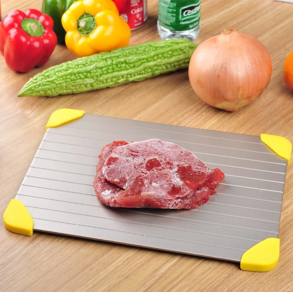 

Quickly defrost dish meat product thawing dish home kitchen silicone thawing dish, Picture showed
