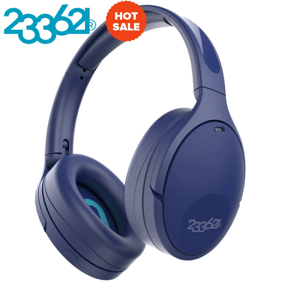 

2021 Hybrid Active Noise Canceling ANC headband Headphones deep bass Earphones Bluetooth Earphone Wireless - HUSH