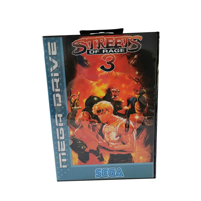 

Street of Rage 3 Streeter Fighter Edition SEGA GENESIS Mega Drive 16 Bit Game Cartridge For PAL And NTSC Drop Shipping