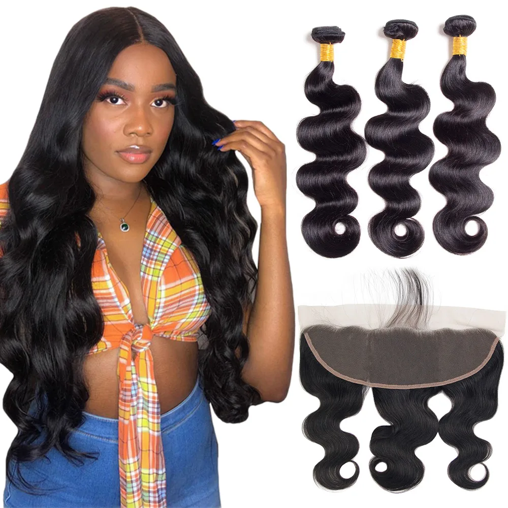 Raw Human Hair Bundles Vendor 15A Brazilian Hair Grade Natural Unprocessed Raw Virgin Indian From India Body Wave Bundles