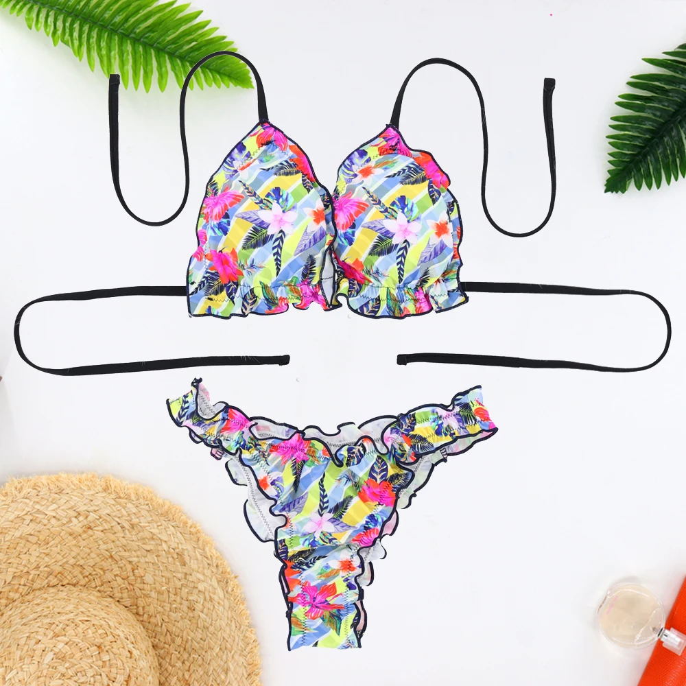 

Hot cakes selling Brazilian women's sexy swimwear custom wholesale