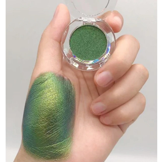 

Neon Eye Shadow No Logo Cream Single Chrome Eyeshadows High Pigment Private Label Custom