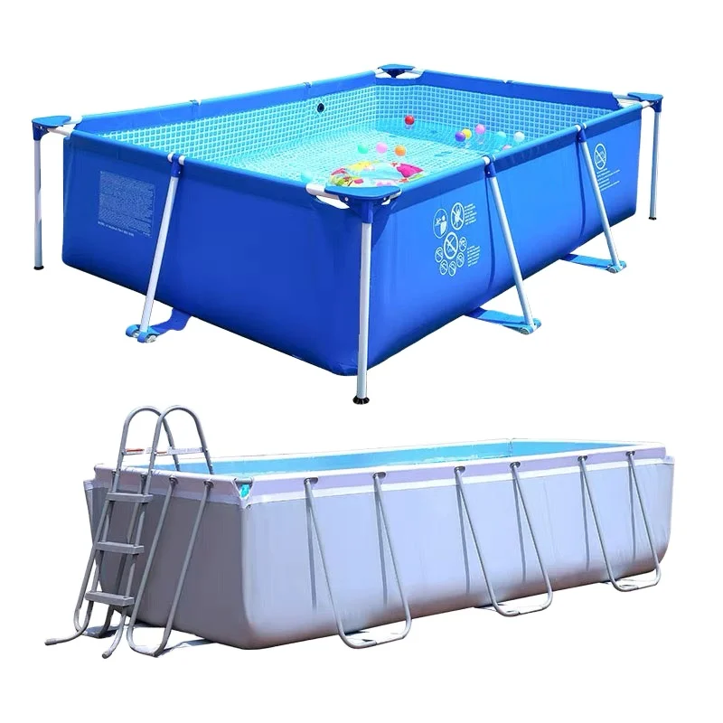 

Large Size Artificial Inflatable Swiming Pool Outdoor Ground Swimming, Blue