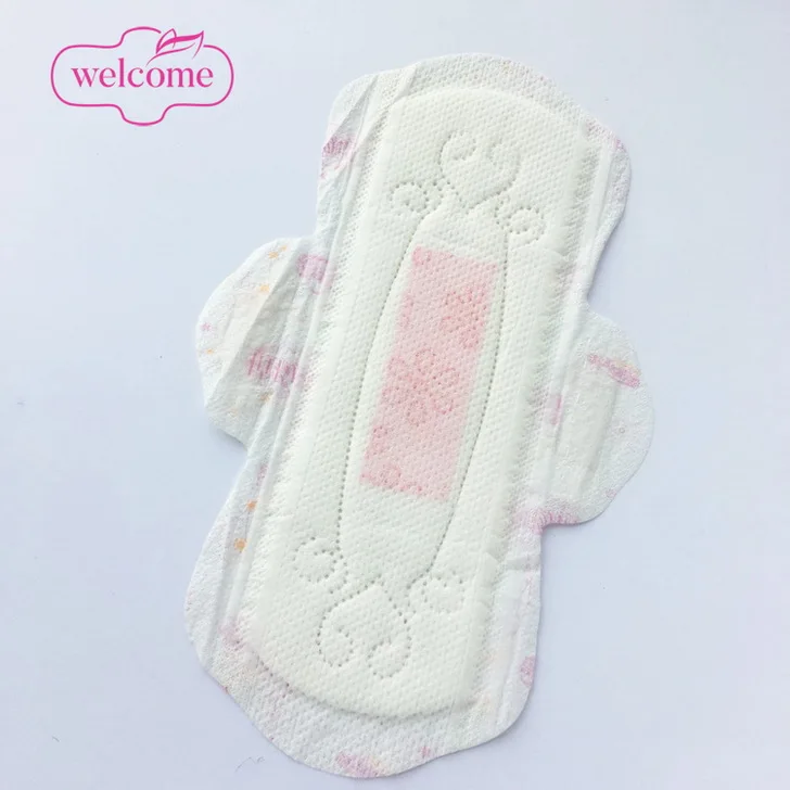 

Me Time Brand Moderate Ultra Thin Pad BPA Free Chlorine Free Sanitary Napkins Pink Colored Sanitary Pad for Women