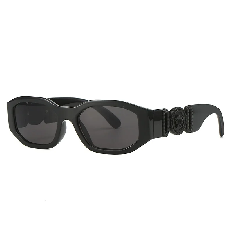 Wholesale fashion luxury retro black small frame sunglass trend shade Famous Brand Designer Sunglasses 2023