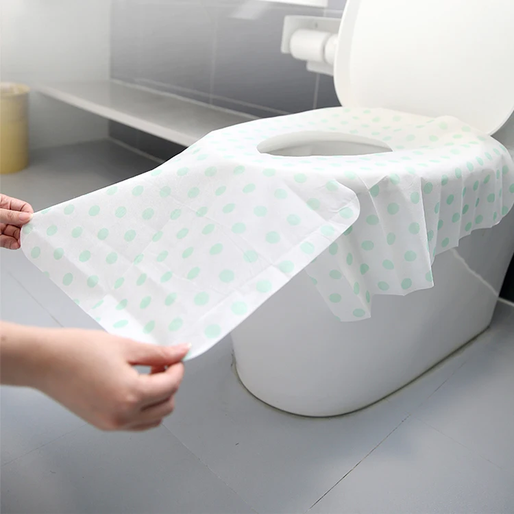 

disposable hygienic toilet seat cover wc toilet seat cover toilet seat cover disposable paper, Customized color