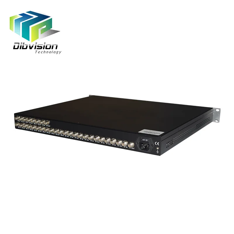 

catv modulator 16 channels dvb-s to dvb-c converter transmodulator television studio equipment