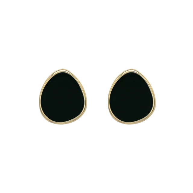 

fashion style ear stud for lady and girls resin copper