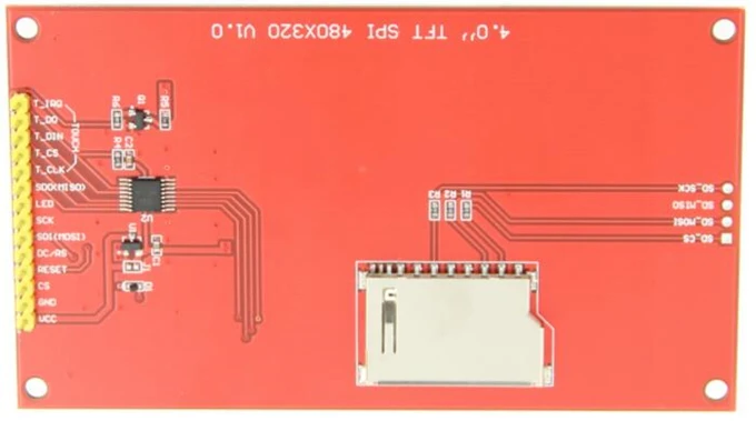 3.5inch TFT SPI-Serial HD Color Screen Module ILI9488 Support 65K