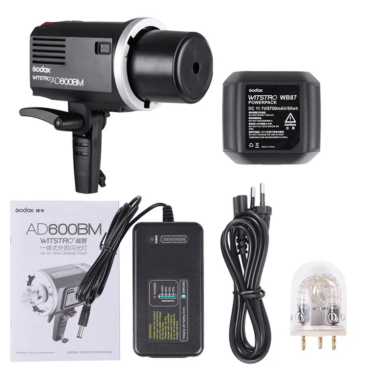 Godox AD600BM 600W HSS 2.4G Outdoor portable battery operated Studio Flash Bowens Mount for DSLR Camera all brand