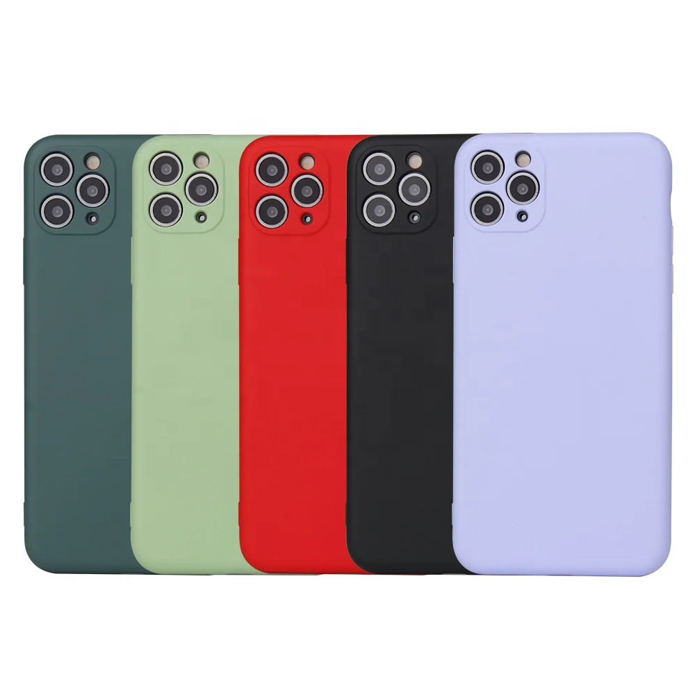 

Wholesale Mobile Phone Accessories TPU Phone Case For Iphone 11 PRO MAX Shockproof Case Cover, 10 colors