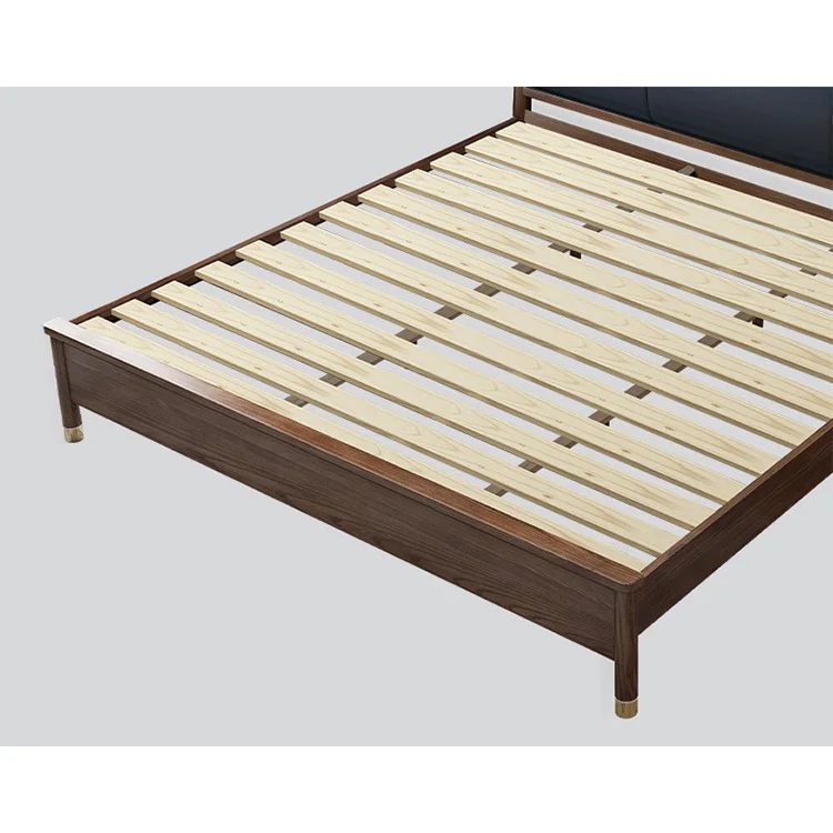 product-BoomDear Wood-Furniture Solid Loft Pictures Double Full Size Frame Platform Modern King Desi-1