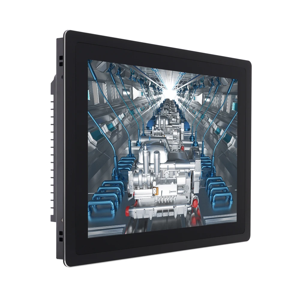 

ip65 grade waterproof embedded and fanless touch screen industrial panel pc with android win and linux system