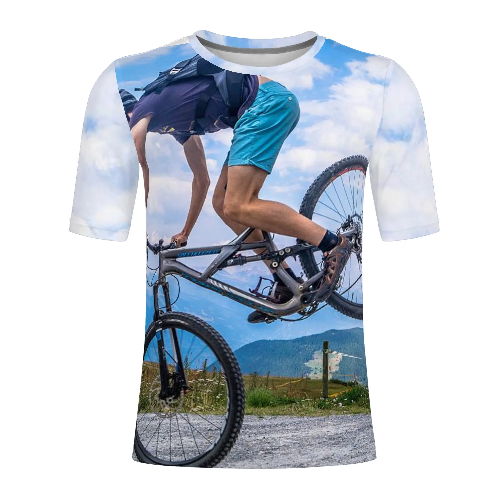 

Pro Cycling Jersey Summer Reflective Men Breathable Team Bike Road Clothing Top outdoor sport wear customization