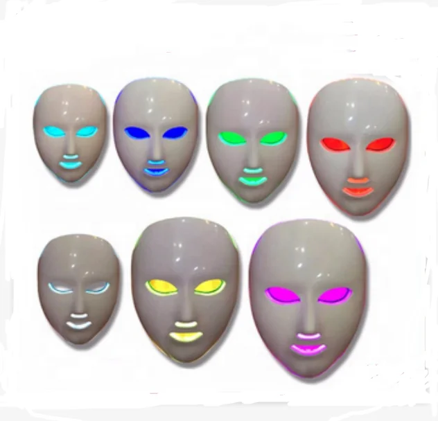 

7 Color PDT LED Light Therapy Face Mask Skin Rejuvenation l Anti-Acne Face Whitening Photon Therapy Beauty Machine