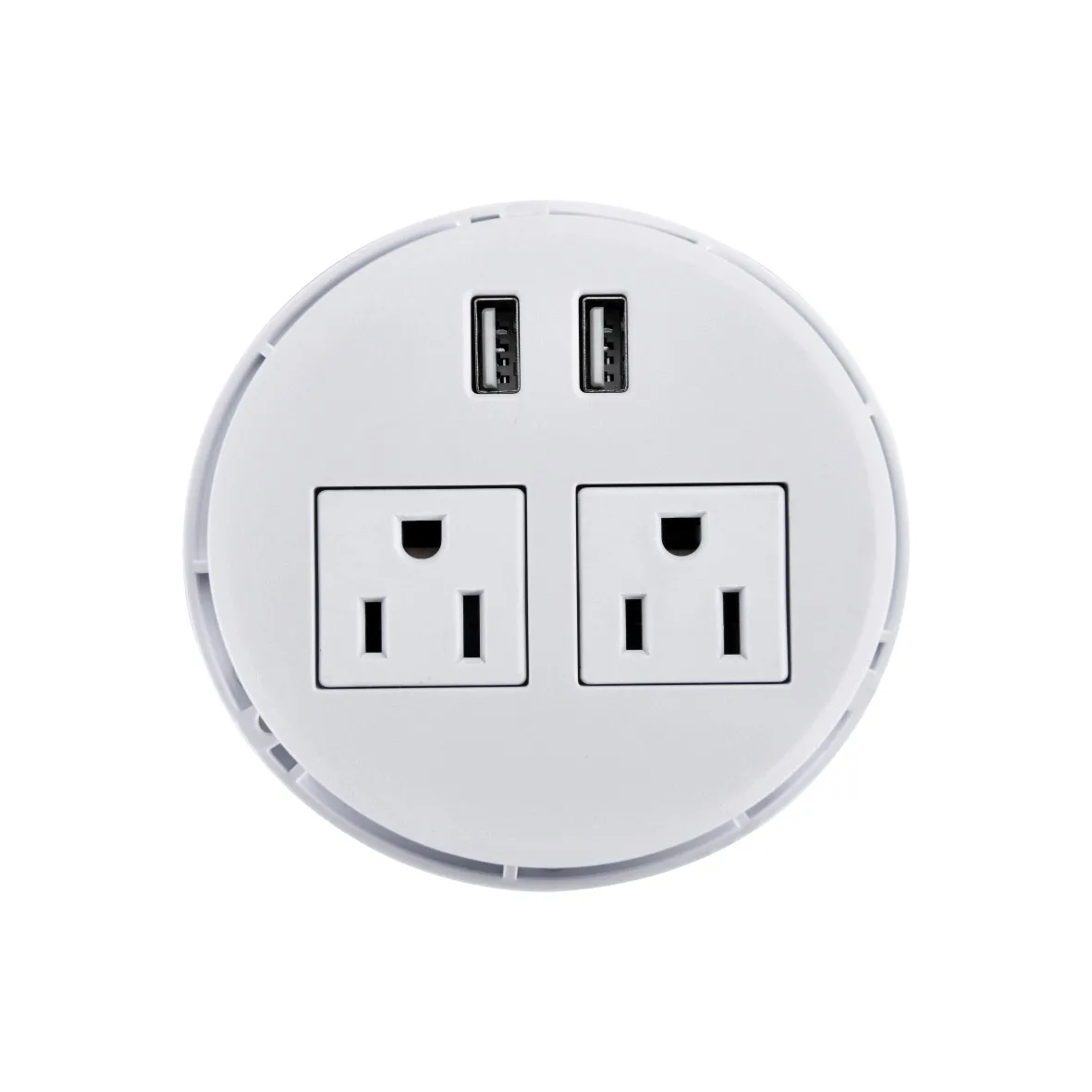 etl 列出用于家具的圆形嵌入式办公桌电源插座插座